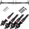 Universal Golf Cart Retractable Seat Belts and Bracket Kit 4 Passenger for Club Car,EZGO Yamaha etc. Golf Cart view 2