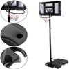 Basketball Hoop Outdoor Basketball Stand with Stand Portable Removable Basketball System Height-Adjustable Stand from 190-305 cm view 3