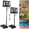 Basketball Hoop Outdoor Basketball Stand with Stand Portable Removable Basketball System Height-Adjustable Stand from 190-305 cm view 4