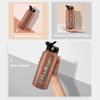 Amazing Items Personalized Water Bottle w/Straw & Lid, 24 oz - Black | Custom Stainless Steel Sports Water Bottle w/Name and Text - Double Wall, Vacuum Insulated - Rotating Handle view 4