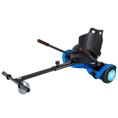 Anbt Hoverkart Seat Attachment Hoverboard Go Kart Adjustable Hoverkart Seat for Electric Self Balancing Scooters Transforms Your Hoverbords Into Go-kart Fits 8.5''/10.5''/13'' Hoverboard (Black)