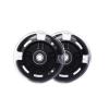 Wheelgoo 120mm 80mm Led Light Up Scooter Replacement Wheels - White Flashing- Compatible with Micro Mini, Maxi Deluxe, Globber 3-Wheeled Kid Kick Scooter, Set of 4 (Black) view 3