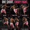 Men Boxing Shorts for Boxing Training Fitness Gym Cage Fight MMA Mauy Thai Kickboxing Trunks Clothing Pink Small view 4