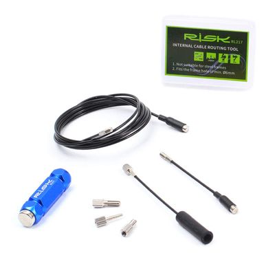 chengzui Cycling Bike Internal Cable Routing Tool for Bicycle Frame Shift Hydraulic Wire Shifter Guide Install Inner Kit Bike Cycling Maintenance Tools