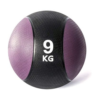 Medicine Balls Medicine Ball for Adult Fitness, Indoor Aerobic Exercise Gravity Training Solid Rubber Bouncy Ball, 9kg/19.8lb