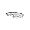 Thule Yepp Nexxt Mini Child Carrier Replacement Seat Pad - Momentum - 1500052884 view 1
