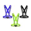 Awnuuw Reflective Vest Running Gear 3Pack, Adjustable Safety Vests High Visible Reflective Belt Straps for Night Running, Outdoor Cycling, Motorcycle, Dog Walking (Green,Black,Blue) view 1