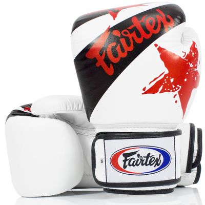 Fairtex BGV1 Muay Thai Boxing Training Sparring Gloves for Men, Women, Kids| Premium Quality, Light Weight & Shock Absorbent 12 oz Boxing Gloves -Nation White