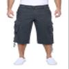 X RAY Men's Belted Long Cargo Shorts for Men, Below Knee Length Mens Cargo Shorts, 3/4 Pants (Big and Tall Shorts for Men) Charcoal 28 view 1