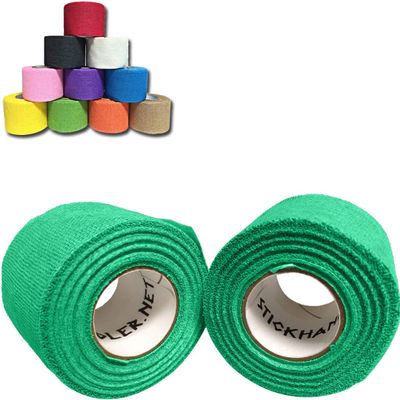 STICK HANDLER Professional Hockey Grip Tape Pro Pack (Dark Green|Two Pack)
