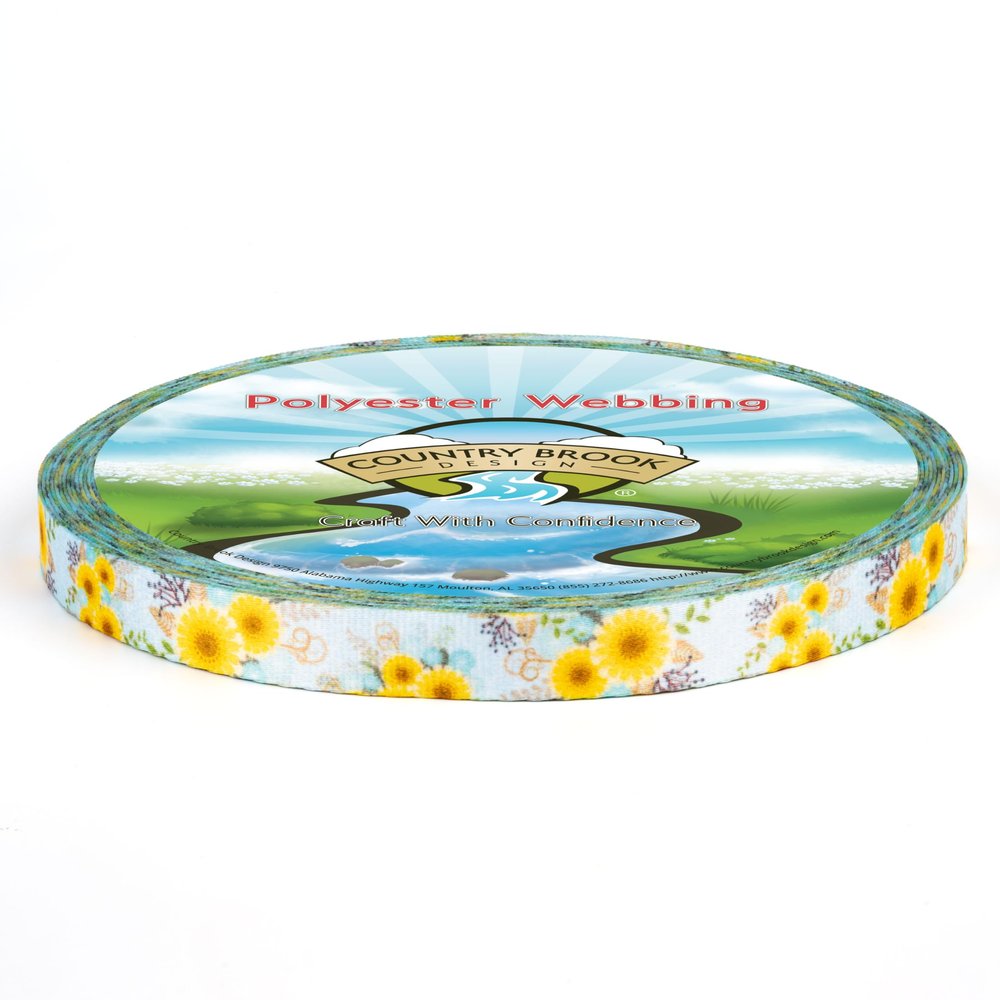 Country Brook Design - Sunny Days Photo Quality Polyester (1/2 Inch, 50 Yards)