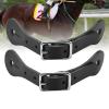 SALUTUYA 1 Pair Spur Straps, Non-Slip Leather Spur Straps Adult Spurs Leather Belt Western Boot Straps Cowboy Boot Straps Horse Riding Accessories(Black) view 2