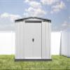 Arrow Classic Steel Storage Shed, 8x6, Flute Grey view 2