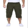 X RAY Men's Belted Long Cargo Shorts for Men, Below Knee Length Mens Cargo Shorts, 3/4 Pants (Big and Tall Shorts for Men) Olive 52 view 1