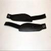 Left and Right Pedal Strap Set 014411-AA Works W Vision Fitness Livestrong Recumbent Bike view 1