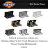 Dickies Men's Dri-Tech Essential Moisture Control Crew Socks Multipack, Solid Black (12 Pairs), Large view 4