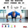 MRX Weight Lifting Wrist Wraps for Wrist Support Lifting Straps Gym Bodybuilding Training Workout for Men and Women view 3