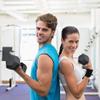 Saorzon Dumbbells Set of 2 Exercise Fitness Dumbbell for Home Gym Free Weights Hand Hex Dumb Bells Black 20LB view 4