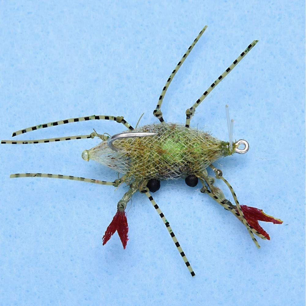 Enrico Puglisi EP Soft Shell Egg Flies (3-Pack) - #1 (Grass Green)