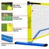 Zdgao Pickleball Set with Net - 22 FT Portable Outdoor Regulation Size, with 4 Paddles and 2 Balls for Driveway Backyard view 2