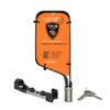 TiGr Mini+ Lightweight Bike Lock with Frame Mount  High Security 8 x 4" Flexible High-Carbon Steel Shackle  Bolt Cutter, Crowbar & Hacksaw Resistant view 1