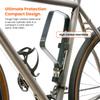 TiGr Mini+ Lightweight Bike Lock with Frame Mount  High Security 8 x 4" Flexible High-Carbon Steel Shackle  Bolt Cutter, Crowbar & Hacksaw Resistant view 3