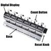 TopTie 6-Unit Desktop Tally Counter, Counter Clicker with Base, for Event, People, Inventory view 2