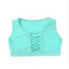 Freebily Kids Girl Yoga Sport Bra Racer Back Vest Top Gym Workout Training Crop Top Camisole Tank Top Athletic Underwear Mint 12 view 3