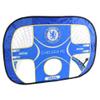 Hy-Pro Official Chelsea FC Target Pop Up Soccerball Goal  Blue, One Size, Portable Soccer Net for Kids & Adults, Training & Outdoor Play view 2
