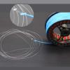 ANGLER DREAM 3 Pack Fluorocarbon Fly Leader 9FT 0x/1x/2x/3x/4x/5x/6x/7x Fluorocarbon Tapered Fly Fishing Leader. view 4