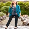 Catherines Women's Plus Size Anywear Classic Pant - 1X, Black view 4