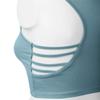 HATOPANTS Sleeveless Racerback Crop Tank Top Camisole Backless Scoop Neck Shirts BLUGRY M view 2