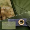 Unigear Hexagon Hammock Rain Fly,15x14FT/12x10FT Multifunctional Waterproof Camping Tarp,Lightweight and Compact Tent Tarp for Backpacking, Hiking, Traveling (Green, 15 x 14 ft) view 4