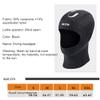 5Mm Neoprene Dive Hood for Men Women, Warm Wetsuit Cap Hood Hat for Underwater Scuba Diving Snorkeling Surfing Winter Swimming Spearfishing,S view 4