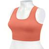 HATOPANTS Sleeveless Racerback Crop Tank Top Camisole Backless Scoop Neck Shirts ASHROSE M view 4
