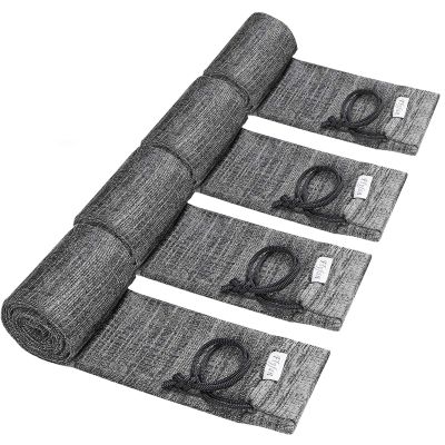 Flyfan Gun Sock 4 Pcs Silicone-Treated Knit 52 x 4.5 Inches Gun Socks for Rifles and Shotguns, Elastic Design Hunting and Shooting Holder Socks for Rifles, Perfect for Father's Day Gift