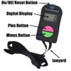 TopTie 2 PCS Electronic Counters, Digital Tally Counter with Lanyard, Add & Subtract Manual Clicker view 3