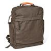 GOOTIUM Canvas Backpack for Women Vintage Style Zipper Bag Men's Casual Daypack Cloth Outdoor Travel Rucksack, Umber view 2