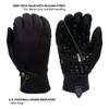 Industrious Handwear Umpire, Referee, and Sports Official Gloves for On-Field and Court Duties - Winter Style - Black - XLG view 2