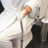 Toilet Safety Frame, Adjustable Toilet Rail Grab Bar, Lightweight Non-Slip Aluminium Toilet Frame for Assist Elderly Seat Support Bath ALGFree (Color : Gray) view 2