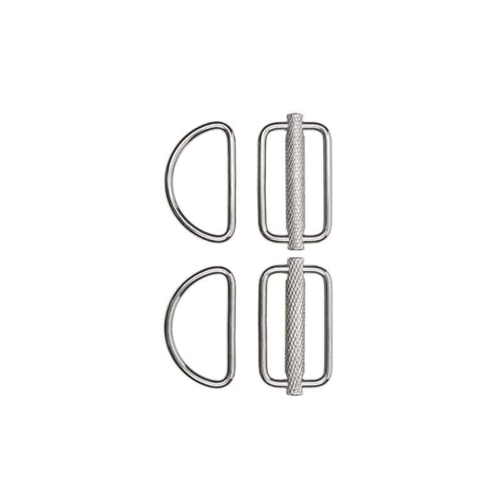 xdeep Metal Sliding D-Ring for Sidemount Scuba (2pcs / Pair)