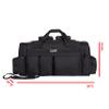 K-Cliffs Tactical Range Duffel Heavy Duty Large Gear Duffle Durable Quality Travel Sports Gym Equipment Bag Military Molle with Lockable Zippers with US Flag Patch 33 Inch Khaki view 3