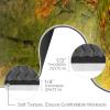 LEVEIS Yoga Mat Forest Season Autumn Scenery Thick Non Slip Exercise Workout Mats for Home Gym Floor Travel view 4