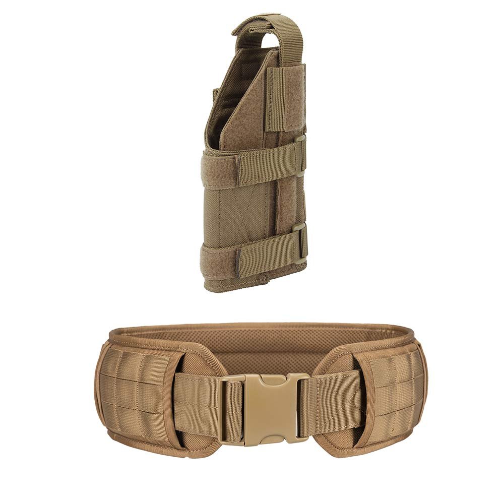 Large size Military Waist Belt Pistol Holster Universal Adjustable