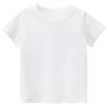 PTPUKE Toddler Boys' Kids Crewneck Undershirt Solid Cotton Sleeve top T-Shirt White view 1