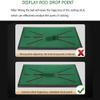 Large, Velvety Golf Hit Mat - Professional Chipping Training Aids (Analysis and Correction of Your Swing Path) Portable Pad for Indoor and Outdoor Use view 2