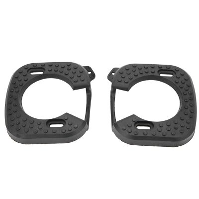 1 Pair Cycling Pedal Cleat Cover, Rubber Quick Release Pedal Shoe Cleats Cover for Zero Light Action