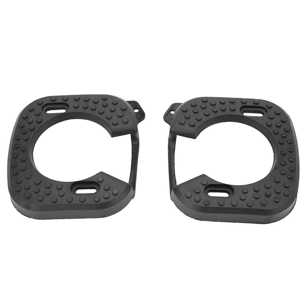 1 Pair Cycling Pedal Cleat Cover, Rubber Quick Release Pedal Shoe Cleats Cover for Zero Light Action