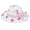 Bucket Hats Girls Sun Hat Toddler Infant Summer Hat Pool Beach Newborn Girl Sunhats for Babies 4-8 Years Strawberry view 3