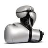 UFG Metallic Boxing Gloves MMA Muay Thai Bag Work Training & Fight (Silver, 12oz) view 1